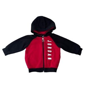 Jordan zip up hoodie - 6-9M